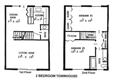 Edgewood Court 2 Bed floorplan